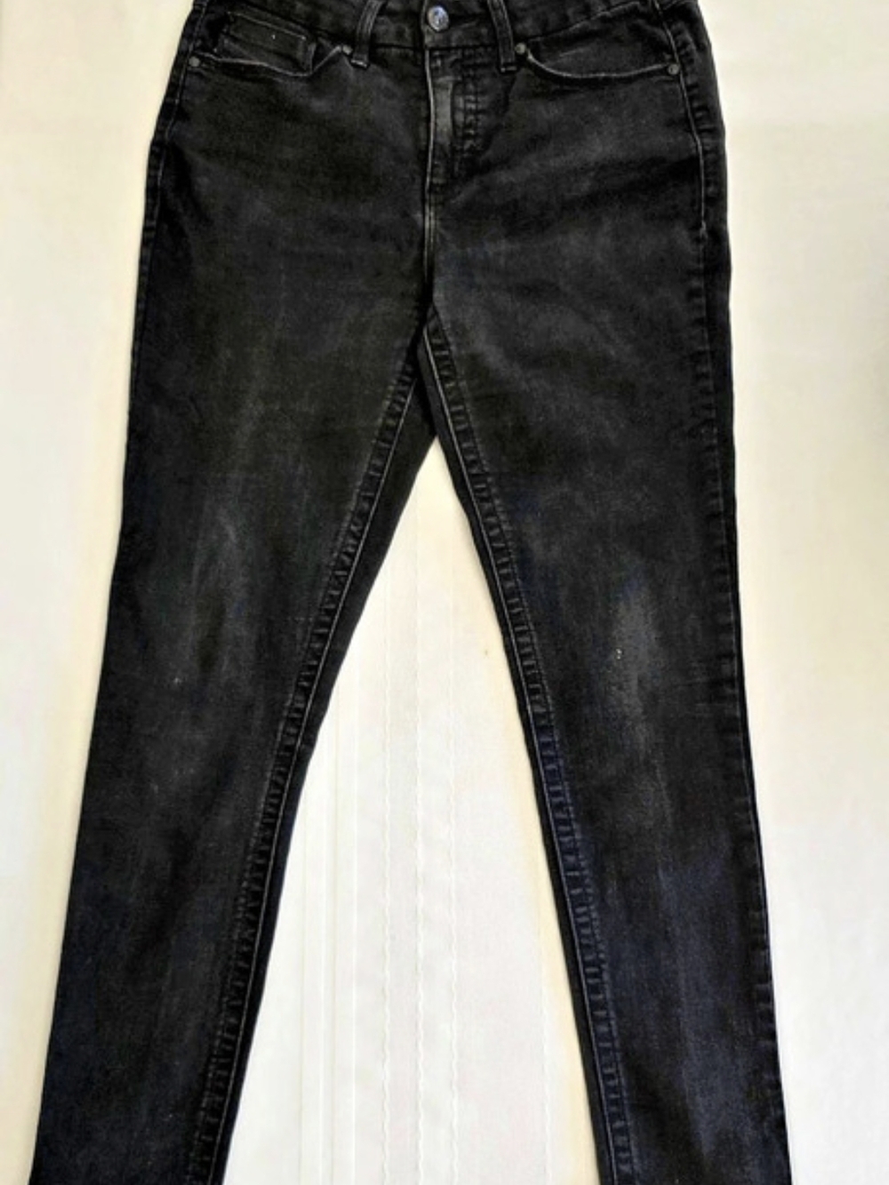 Seven7 Black Stretch Skinny Jeans Size 8
